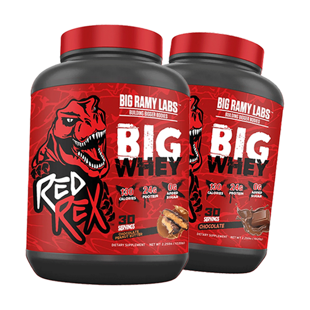 2 RedRex Big Whey - Whey Protein 2.25 LBS (1 KG)