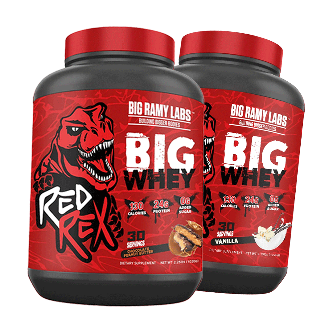 2 RedRex Big Whey - Whey Protein 2.25 LBS (1 KG)