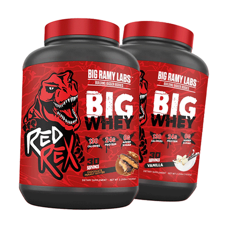 2 RedRex Big Whey - Whey Protein 2.25 LBS (1 KG)