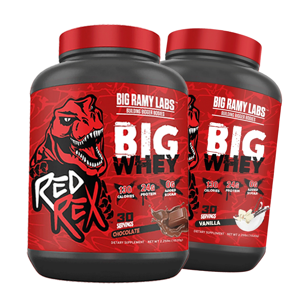 2 RedRex Big Whey - Whey Protein 2.25 LBS (1 KG)