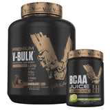 Premium V-Bulk High Protein Lean Gainer 6 LBS (2.7 KG) & BCAA Juice 5g Amino Acids | 30 Servings