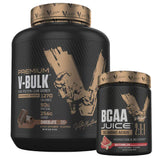 Premium V-Bulk High Protein Lean Gainer 6 LBS (2.7 KG) & BCAA Juice 5g Amino Acids | 30 Servings