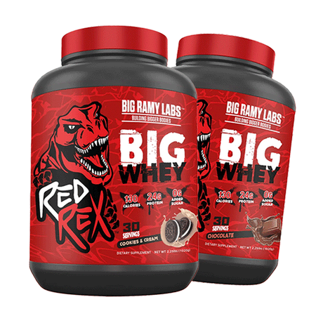 2 RedRex Big Whey - Whey Protein 2.25 LBS (1 KG)