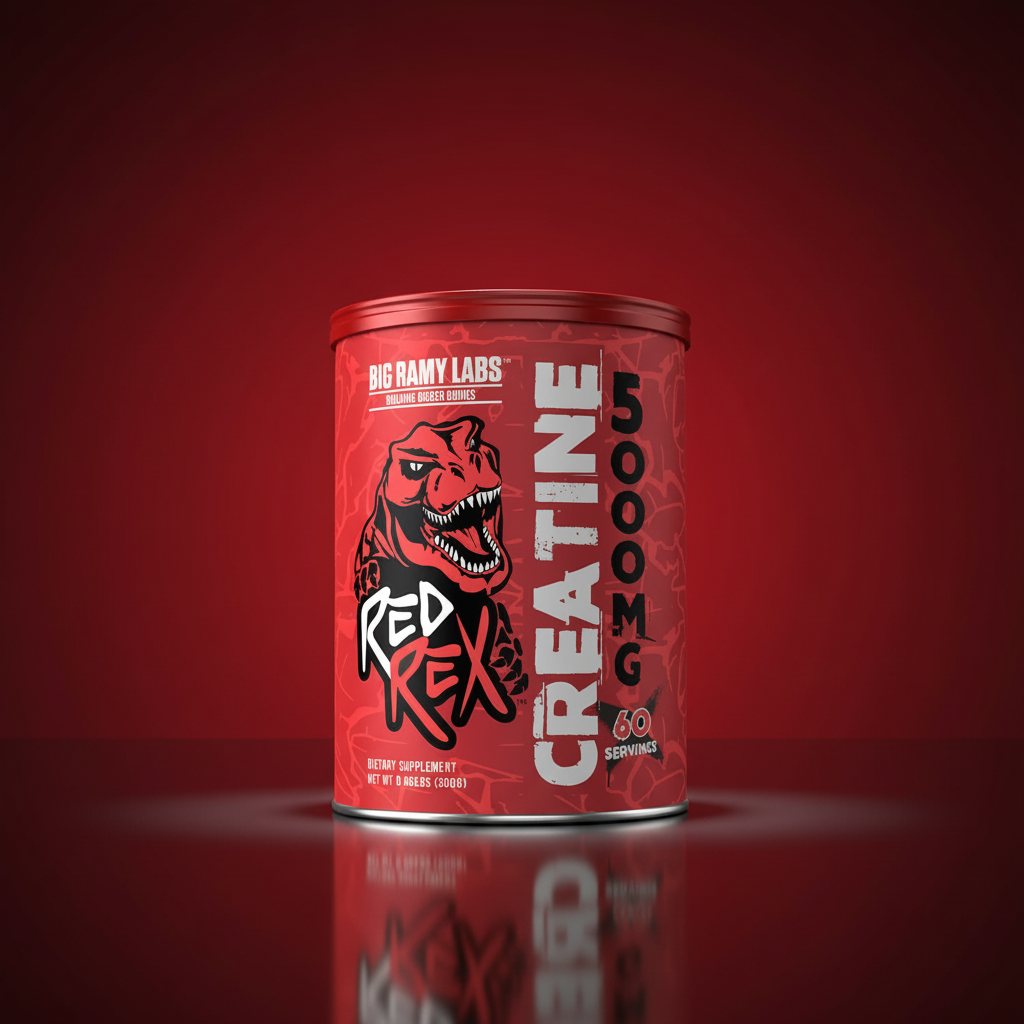 RedRex Creatine 5000mg Unflavoured | 60 Servings – Muscle House