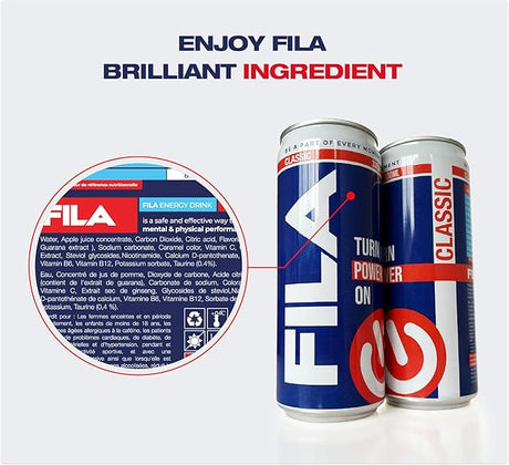 FILA Energy Drink Classic 330 ml