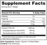 Rule1 Fish Oil Softgels -Omega-3 Fatty Acids