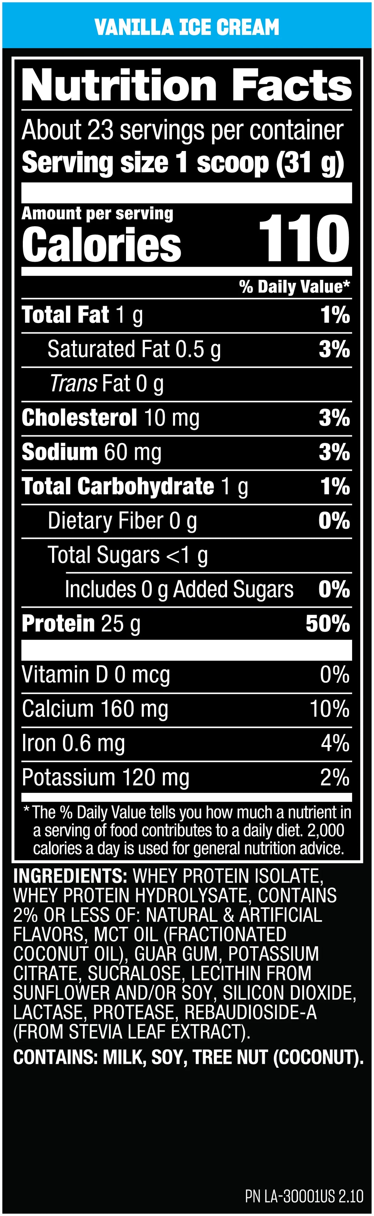 Mutant Hardcore Iso - Whey Protein Isolate 1.6 LBS (727 G) | 23 Servings