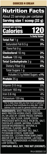 Mutant Hardcore Iso - Whey Protein Isolate 1.6 LBS (727 G) | 23 Servings