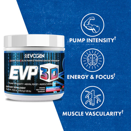 EVP-3D Non-Stim Pre-Workout | 40 Srevings