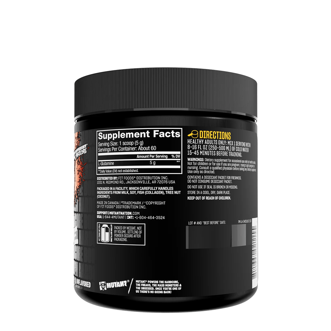 Mutant Glutamine - Premium Micronized L-Glutamine