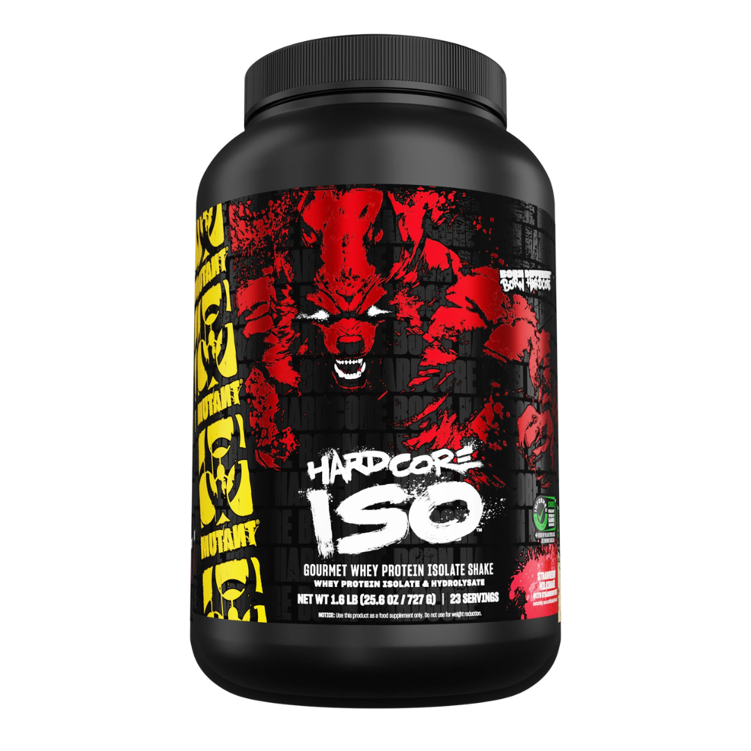 Mutant Hardcore Iso - Whey Protein Isolate 1.6 LBS (727 G) | 23 Servings