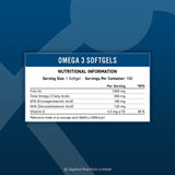 أبلايد نيوترشن Omega 3 Softgels – 100 كبسولة