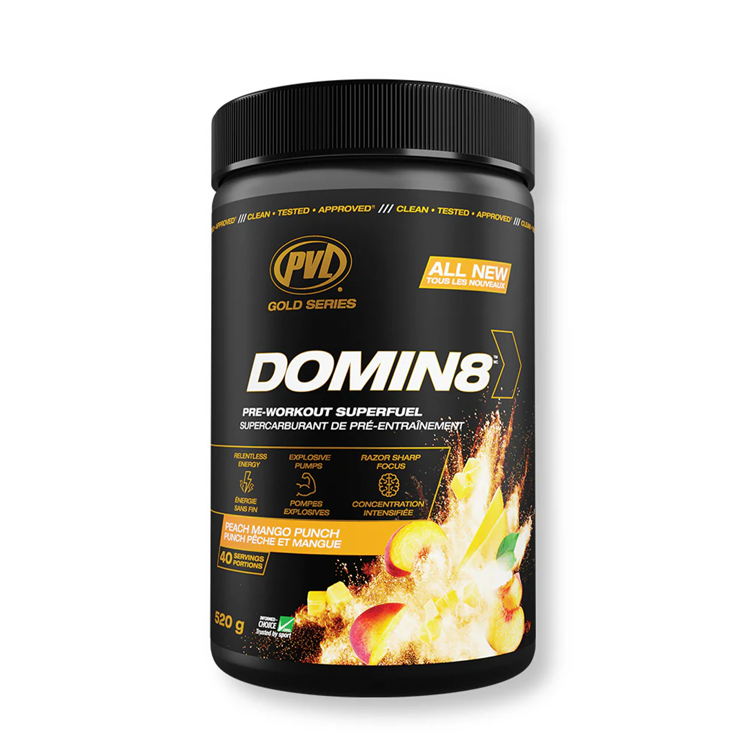PVL Domin8 Pre-Workout Super Fuel 520g