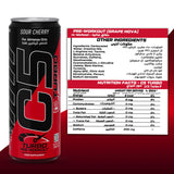 Ultramade C5 Turbo Pre-Workout Drink – 355 ml | 200 mg Caffeine - Sour Cherry