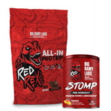 Super Sale | Redrex All in Protein 30 Servings + Redrex Stomp Pre-Workout 234g 26 Servings