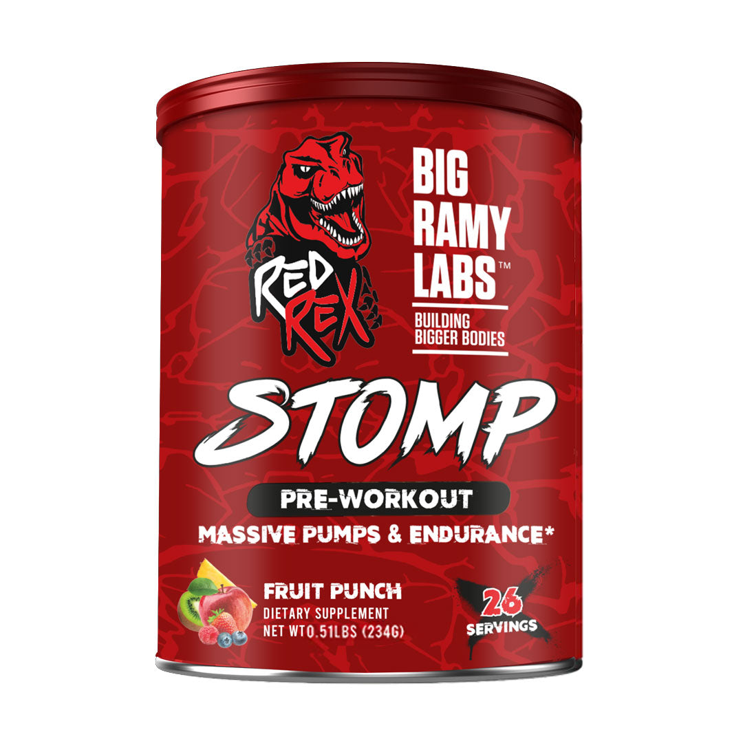 RedRex Stomp Pre Workout - Massive Pump & Endurance 26 Servings 234g