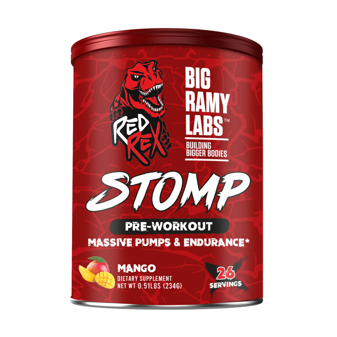 RedRex Stomp Pre Workout - Massive Pump & Endurance 26 Servings 234g
