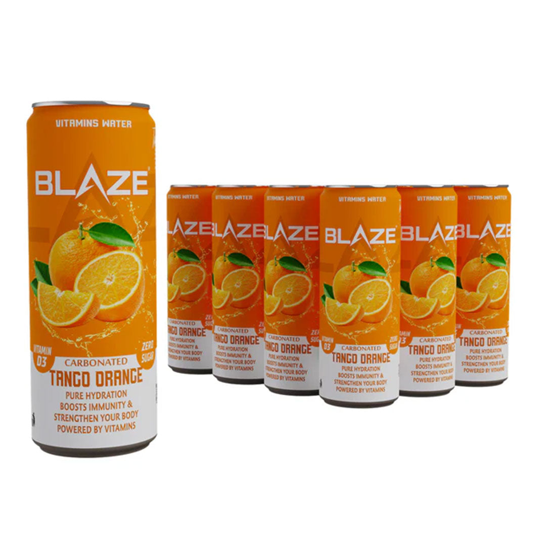 Ultramade Blaze Vitamin Water – Tango Orange – Zero Sugar, Vitamin D3 4000IU