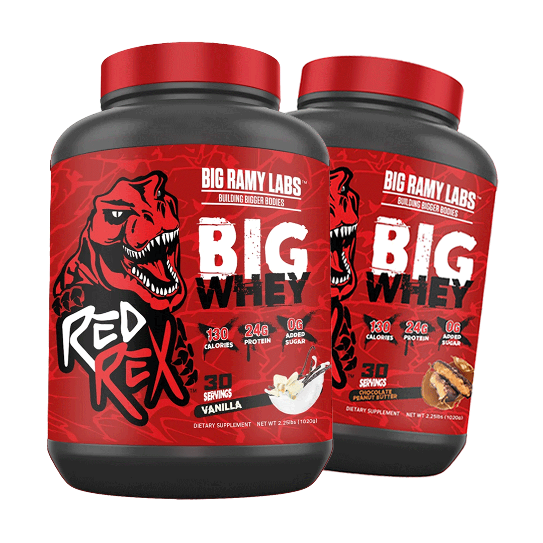 2 RedRex Big Whey - Whey Protein 2.25 LBS (1 KG)