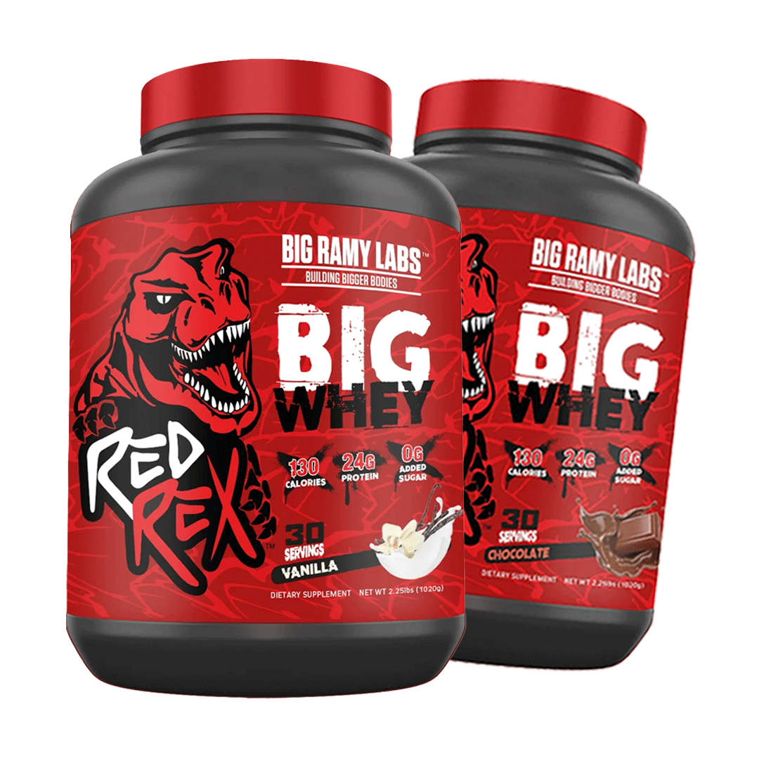 2 RedRex Big Whey - Whey Protein 2.25 LBS (1 KG)