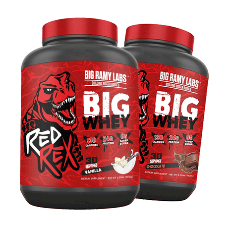 2 RedRex Big Whey - Whey Protein 2.25 LBS (1 KG)