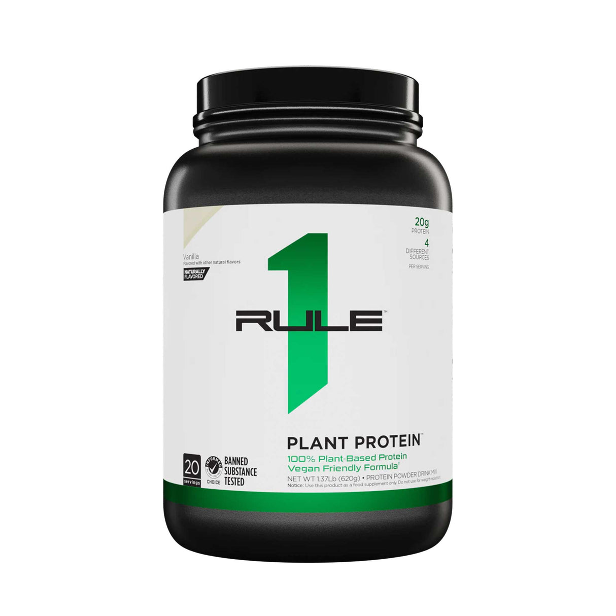 Rule1 Plant Protein - 100% Plant-Based Protein
