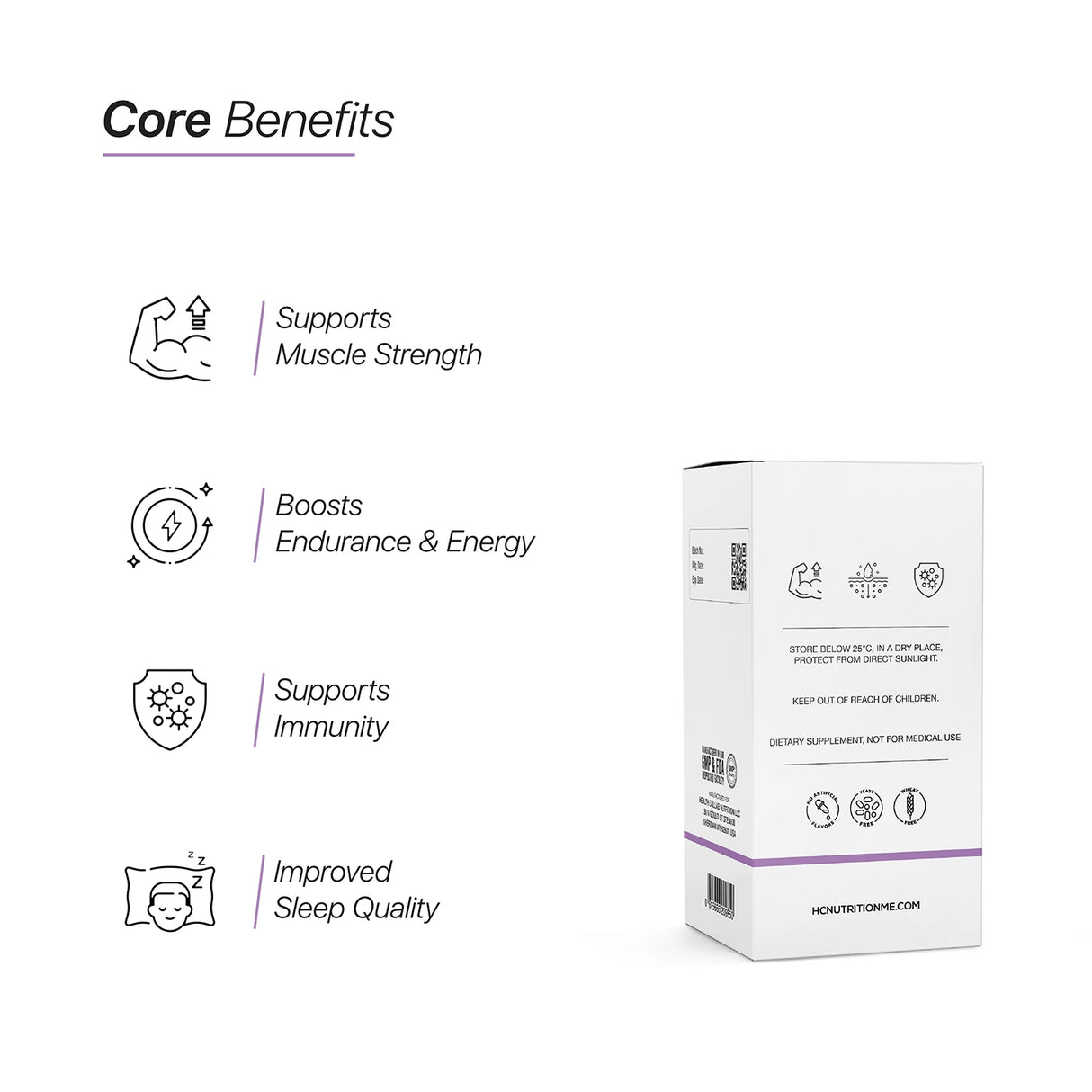 HC ZMA | 60 Capsules