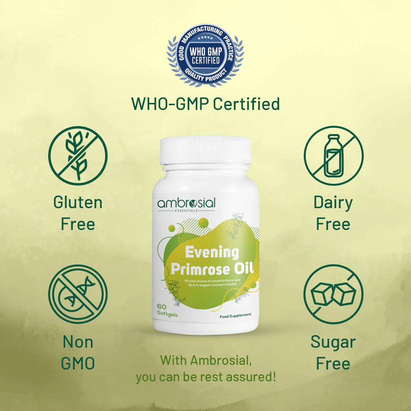 أمبروزيال - زيت زهرة الربيع المسائية (EPO) 1000 ملغ