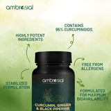  أمبروزيال - كركمين مع الزنجبيل والبيبيرين