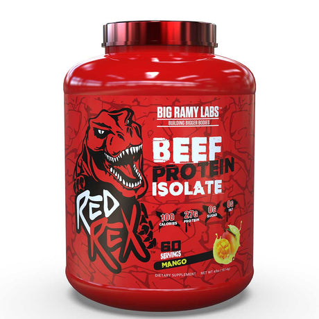 Redrex Beef Protein Isolate 4 lb | 60 Servings