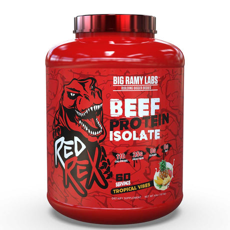 Redrex Beef Protein Isolate 4 lb | 60 Servings