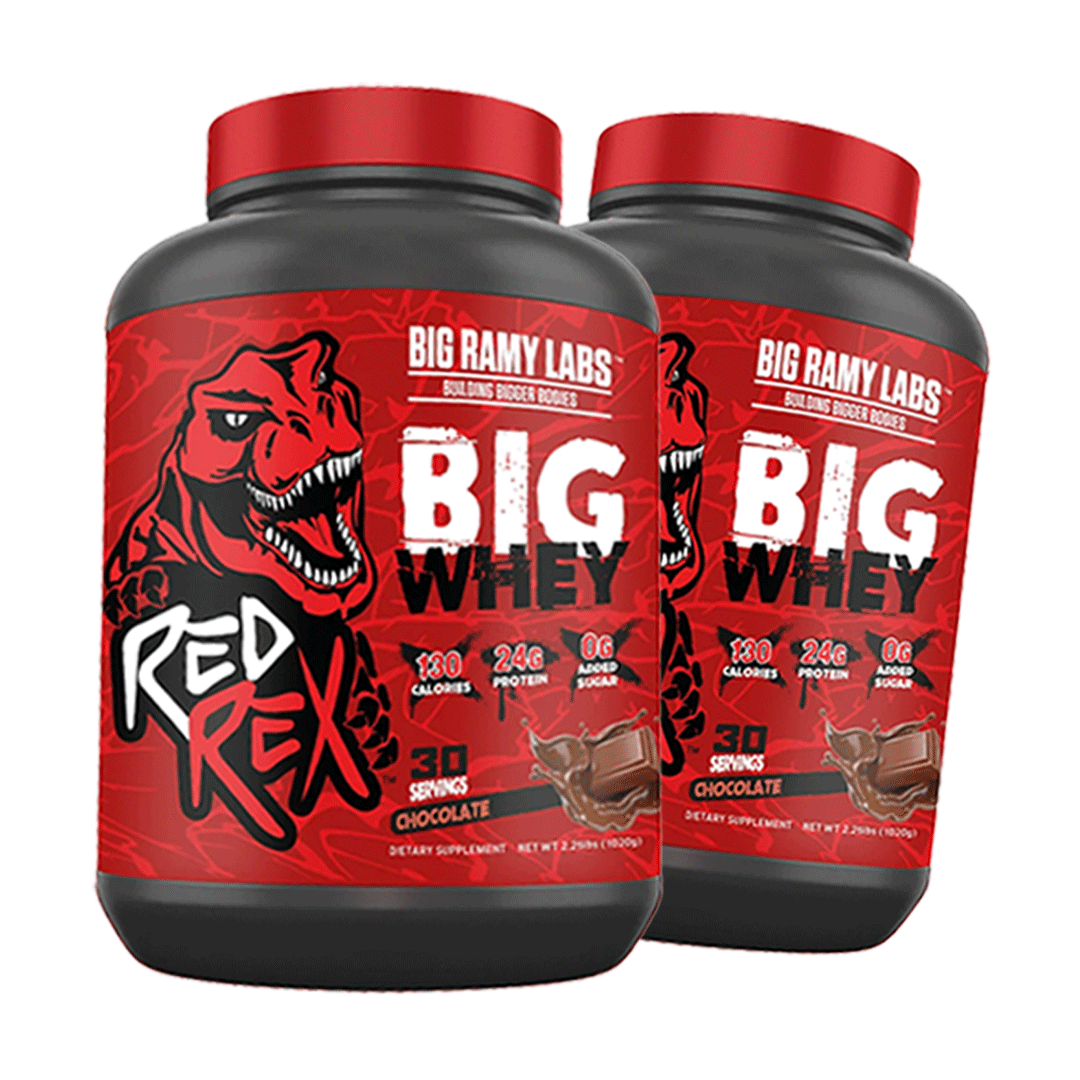 2 RedRex Big Whey - Whey Protein 2.25 LBS (1 KG)