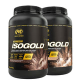 SMASH SALE - 2 PVL Iso Gold - Premium Whey Protein Isolate 2lbs (908G)