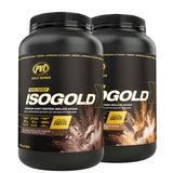 SMASH SALE - 2 PVL Iso Gold - Premium Whey Protein Isolate 2lbs (908G)