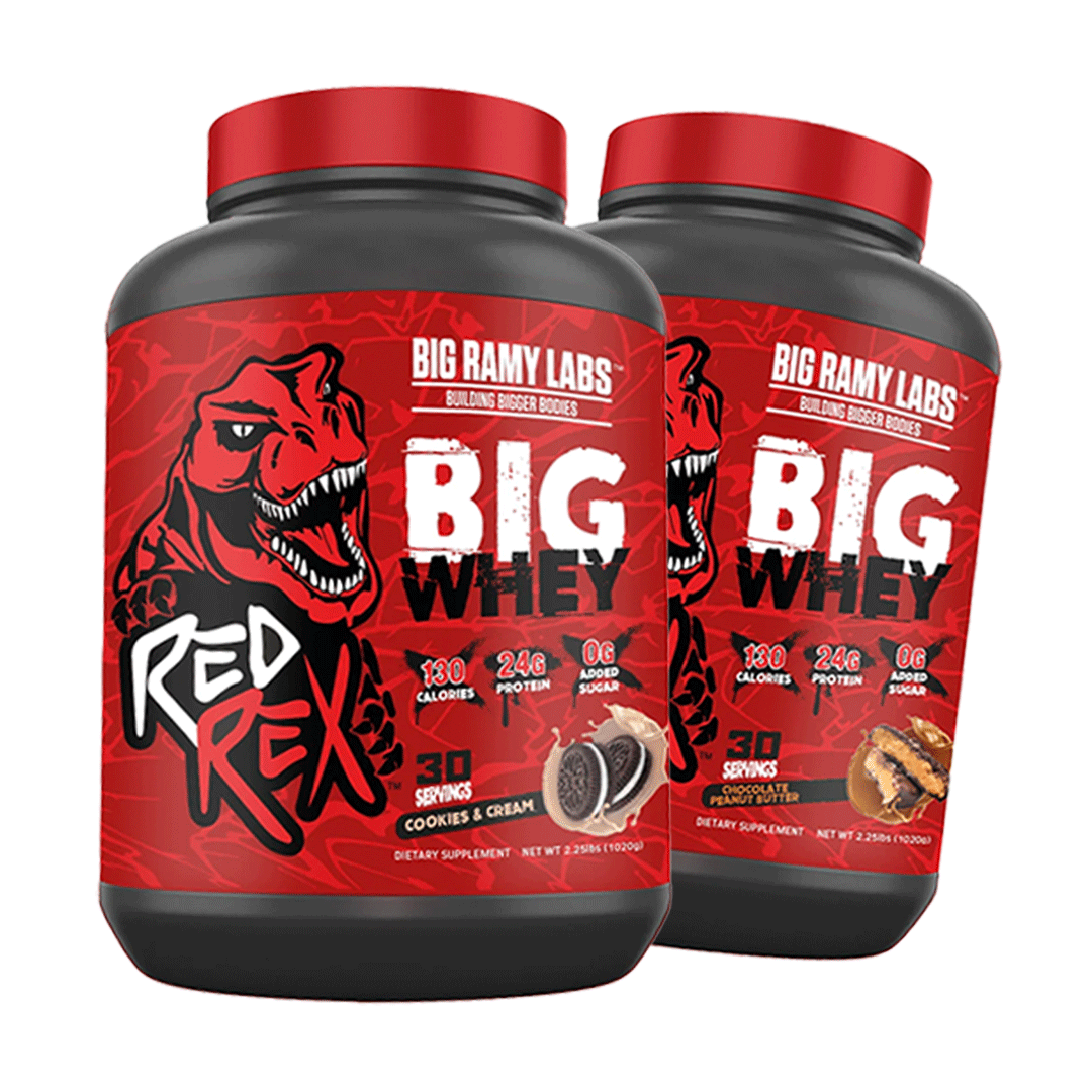 2 RedRex Big Whey - Whey Protein 2.25 LBS (1 KG)