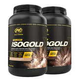 SMASH SALE - 2 PVL Iso Gold - Premium Whey Protein Isolate 2lbs (908G)