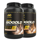 SMASH SALE - 2 PVL Iso Gold - Premium Whey Protein Isolate 2lbs (908G)