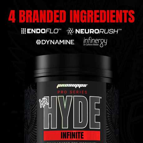ProSupps Mr. HYDE Infinite Fully Dosed Pre-Workout 350gm | 40 Servings