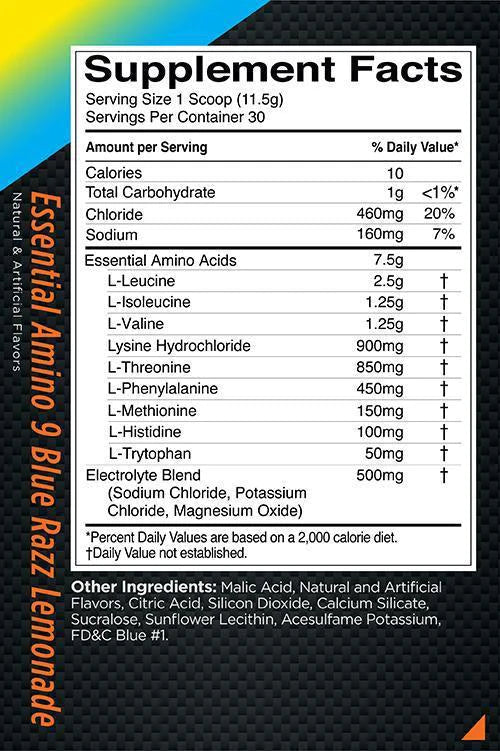 Rule1 Essential Amino 9 - Recovery & Hydration