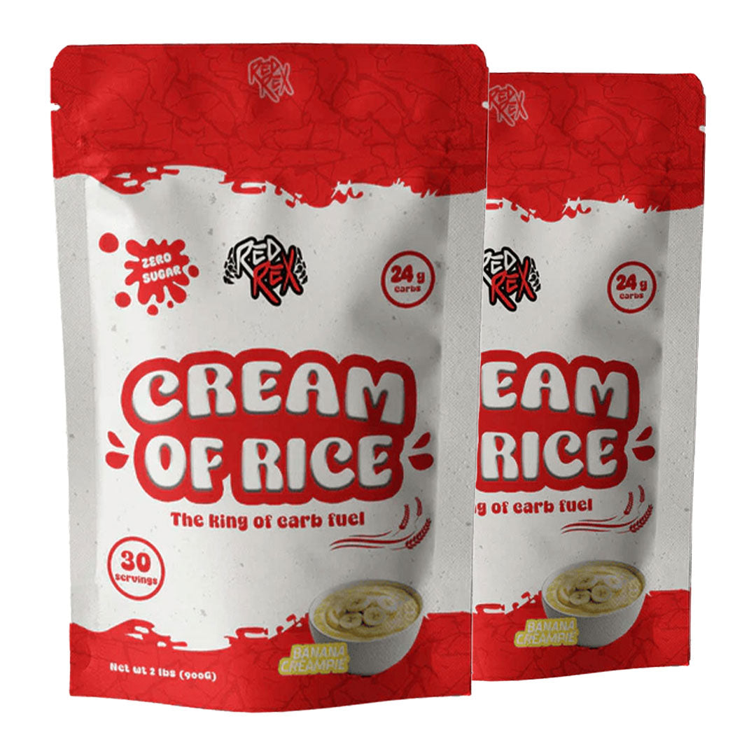 2 Big Ramy Labs Red Rex Cream of Rice 30 Servings 2lb (900 gm)