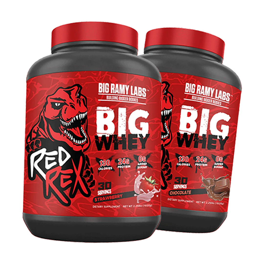 2 RedRex Big Whey - Whey Protein 2.25 LBS (1 KG)