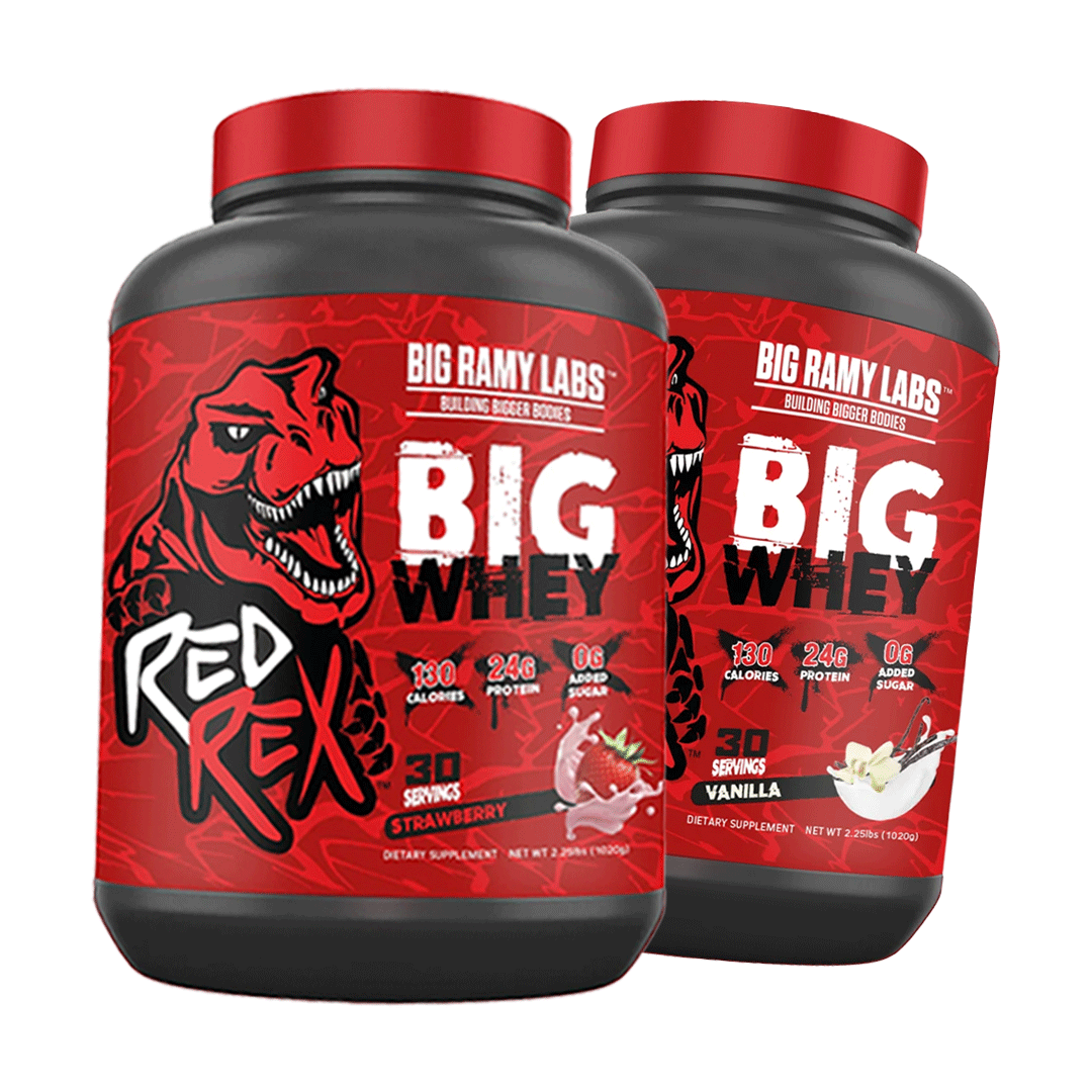 2 RedRex Big Whey - Whey Protein 2.25 LBS (1 KG)