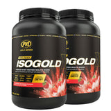 SMASH SALE - 2 PVL Iso Gold - Premium Whey Protein Isolate 2lbs (908G)