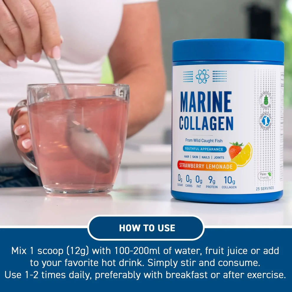 أبلايد نيوترشن Marine Collagen Powder – 25 حصة
