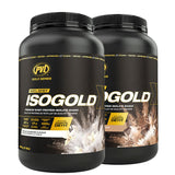 SMASH SALE - 2 PVL Iso Gold - Premium Whey Protein Isolate 2lbs (908G)