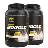 SMASH SALE - 2 PVL Iso Gold - Premium Whey Protein Isolate 2lbs (908G)